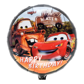 ჰელიუმით გაბერილი ფოლგირებული ბუშტი - ელვა მაქვინი