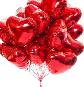 წითელი გულების თაიგული