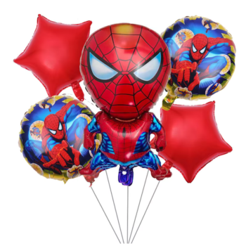 ჰელიუმით გაბერილი კომბო ნაკრები - ადამიანი ობობა